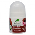 Dr. Organic alumíniummentes dezodor bioaktív damaszkuszi rózsaolajjal 50ml 