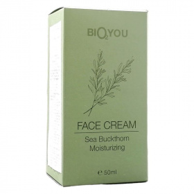 Bio2you natúr arckrém (hidratáló hialuronsavval és homoktövissel) 50ml - végkiárusítás