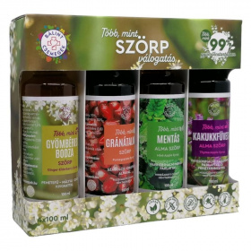 Bálint csemegék Több mint szörp válogatás szirup (zöld) 4x100ml