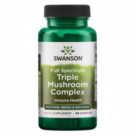 Swanson Tripla gomba komplex 50mg lágyzselatin kapszula 60db