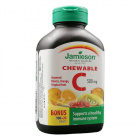 Jamieson C-vitamin 500mg szopogató tabletta háromféle gyümölcs ízesítéssel 120db 