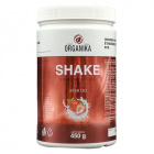 Organika shake (eper ízű) italpor 450g 