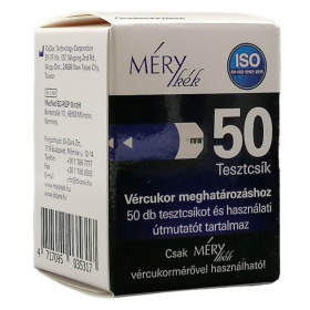 Méry kék Tesztcsík 50 db