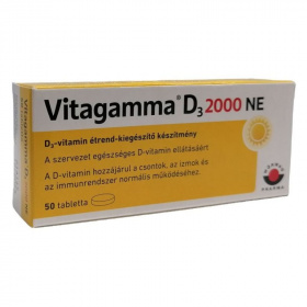 Vitagamma D3 2000 NE tabletta 50db