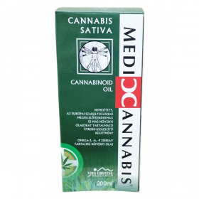 Medicannabis Cannabis Sativa Cannabinoid Oil olaj 200ml