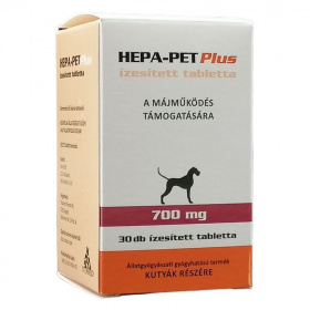 Hepa-Pet Plus (700mg) tabletta 30db