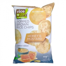 Rice Up chips (mézes-mustáros ízű) 60g