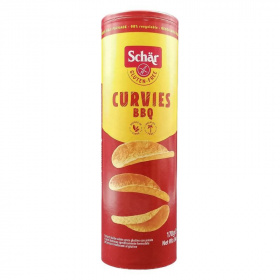 Schär curvies chips - bbq 170g