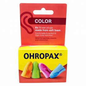 Ohropax Color - színes füldugó 8db