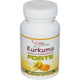 Vitanorma Kurkuma Forte 600mg + E-vitamin kapszula 60db