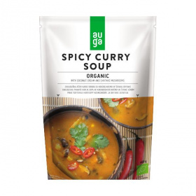 Auga bio vegán organikus fűszeres curry krémleves 400g