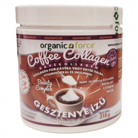 Organic Force Coffee Collagen - kávékollagén - GESZTENYE 318g