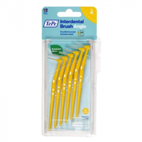 Tepe Angle fogköztisztító kefék 0,7mm sárga, 6db