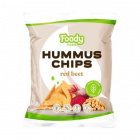 Foody Free gluténmentes hummus chips - céklával 50g 