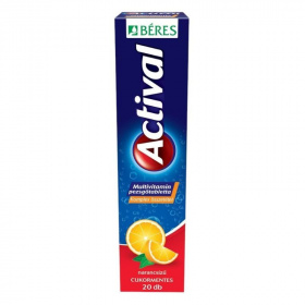 Actival Multivitamin pezsgőtabletta - narancs 20db
