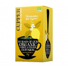 Cupper bio lemon&ginger citrom-gyömbér gyümölcstea 20x2,5g 
