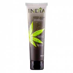 India Cosmetics kézvédő krém kendermagolajjal 100ml