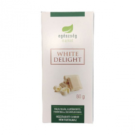 Health Market paleo white delight fehér tábla édesítőszerekkel 80g