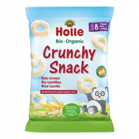 Holle bio babasnack - rizs, lencse 25g