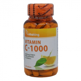 Vitaking Vitamin C-1000 csipkebogyóval tabletta 100db