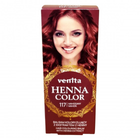 Venita Henna Color színező hajbalzsam NR. 117 - mahagóni 75ml