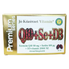 Jó Közérzet koenzim Q10+szelén+D3 prémium lágyzselatin kapszula 30db 