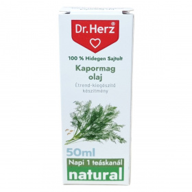 Dr. Herz 100% hidegen sajtolt kapormag olaj 50ml