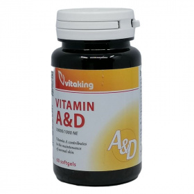 Vitaking Vitamin A&D (A 10000IU, D 1000IU) gélkapszula 60db