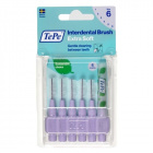 Tepe Extra soft fogköztisztító kefék 1,1mm lila, 6db 
