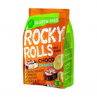 Rocky Rolls narancs ízű puffasztott rizs korong csoki bevonattal 70g 