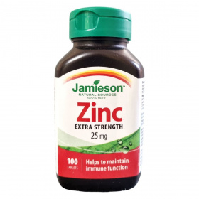 Jamieson Zinc (Cink 25mg) tabletta 100db