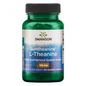 Swanson L-Theanine Suntheanine 100mg növényi kapszula 60db