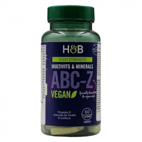 H&B Vegán Multivitamin tabletta 60 db