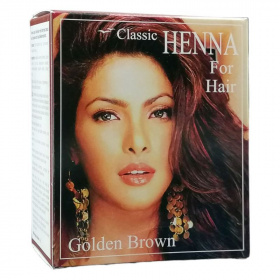 Classic Henna aranybarna hajszínező por 100g