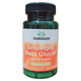 Swanson Beta Right (Beta glucan) 175mg kapszula 60db
