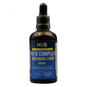 H&B B-komplex nyelv alatt felszívódó csepp 60 ml