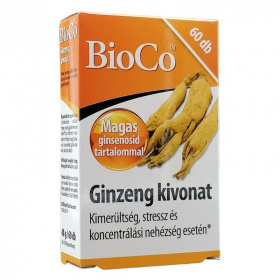 BioCo Ginzeng kivonat tabletta 60db