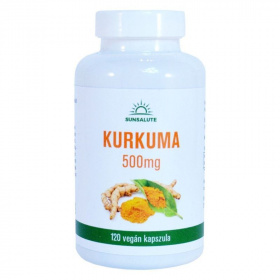 Sunsalute kurkuma (500mg) kapszula 120db