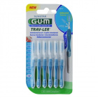 Gum Trav-Ler fogközi kefék kupakkal türkíz 1,6mm-es, 6db 