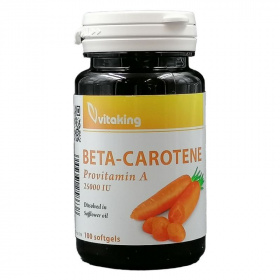 Vitaking Beta-Carotene (Béta-karotin) gélkapszula 100db