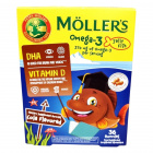 Möllers Omega-3 Jelly Fish gumivitamin gyermekeknek - kóla ízű 36db Möllers Omega-3 Jelly Fish gumivitamin gyermekeknek - kóla ízű 36db
