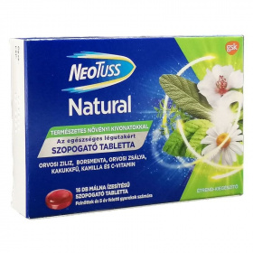 NeoTuss Natural szopogató tabletta 16db