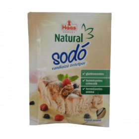 Haas Natural sodó vanília ízű öntetpor 15g