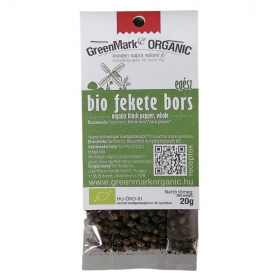 GreenMark bio egész fekete bors 20g