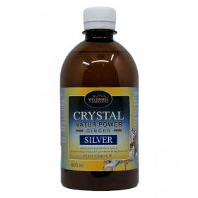 Crystal Silver Natur Power Ginger ezüstkolloid oldat 500ml