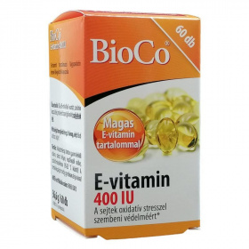 BioCo E-vitamin 400IU lágyzselatin kapszula 60db