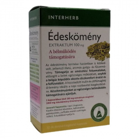 Interherb Napi 1 Édeskömény extraktum 100mg kapszula inulinnal és útifű maghéjjal 30db