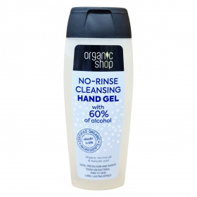 Organic Shop öblítésmentes kéztisztító gél bio teafaolajjal és szalicilsavval 100ml