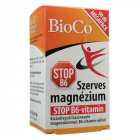 BioCo szerves magnézium STOP B6-vitamin tabletta Megapack 90db 