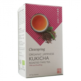 Clearspring bio kukicha tea filteres tea (20x1,8g) 20db